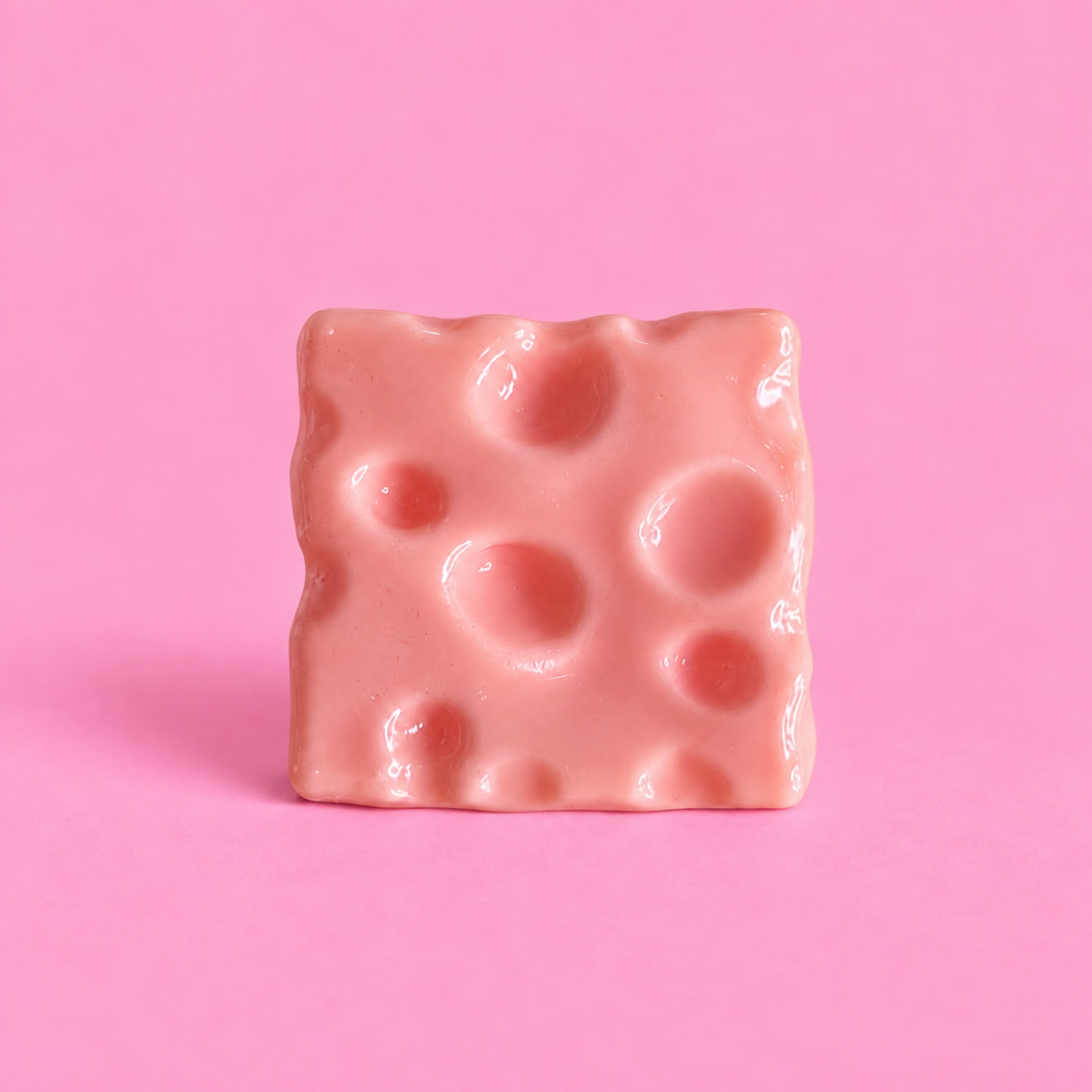 🍓 Mini Mouldable Strawberry Cheese Squishy