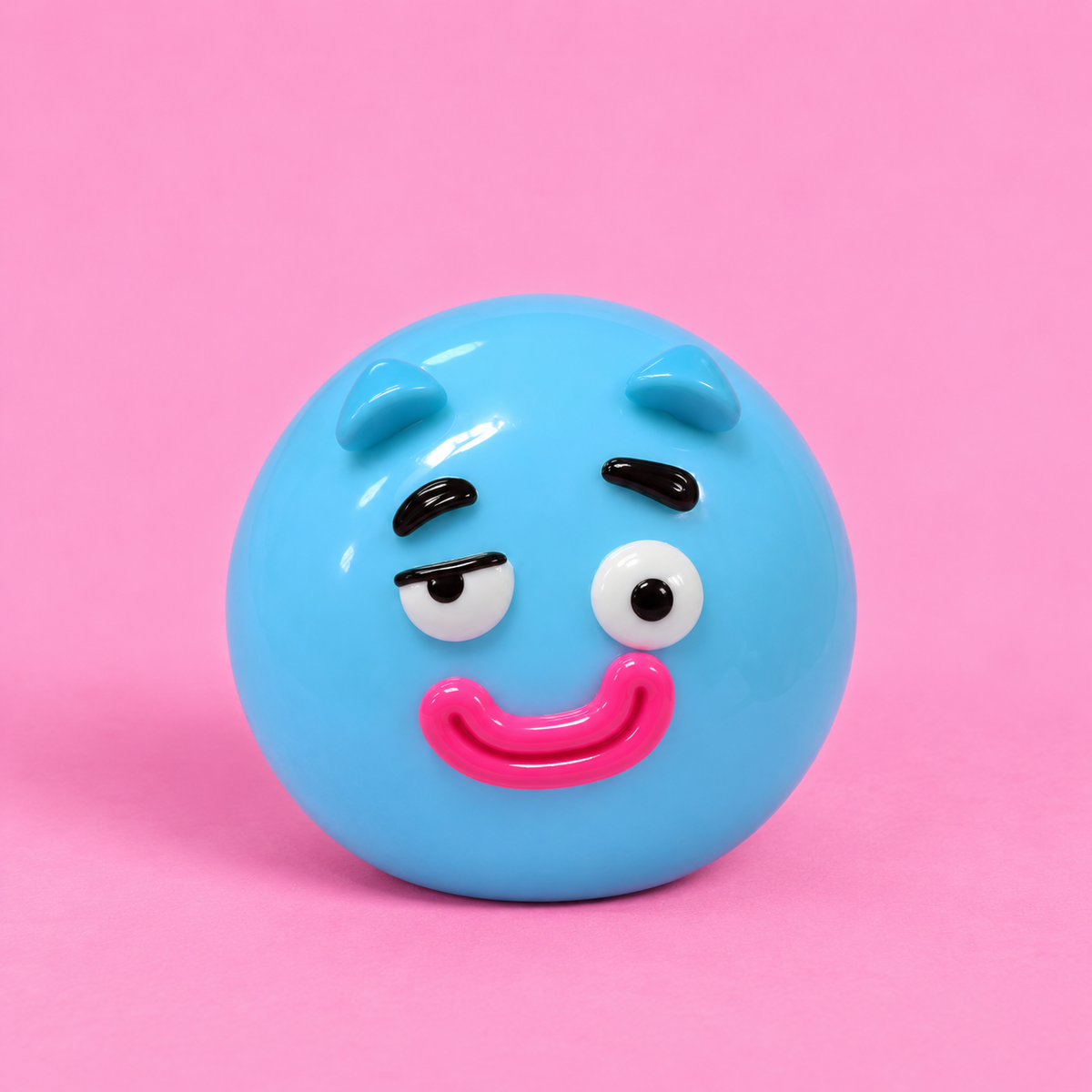 𩵠Sky Blue Blob Ball Squishy
