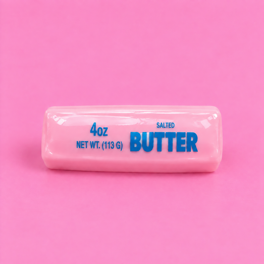 🍓Crunchy Strawberry Butter Bar Squishy