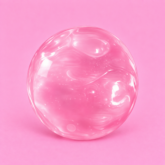 🩷 Pink Coconut Oil Ball Squishy