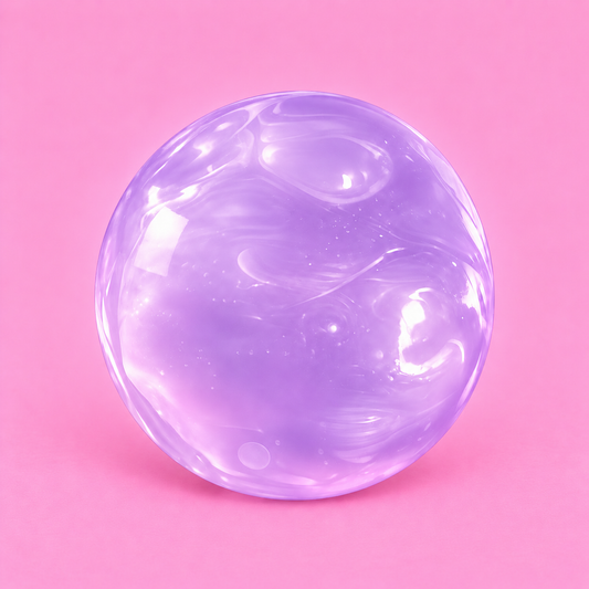 💜 Purple Coconut Oil Ball Squishy