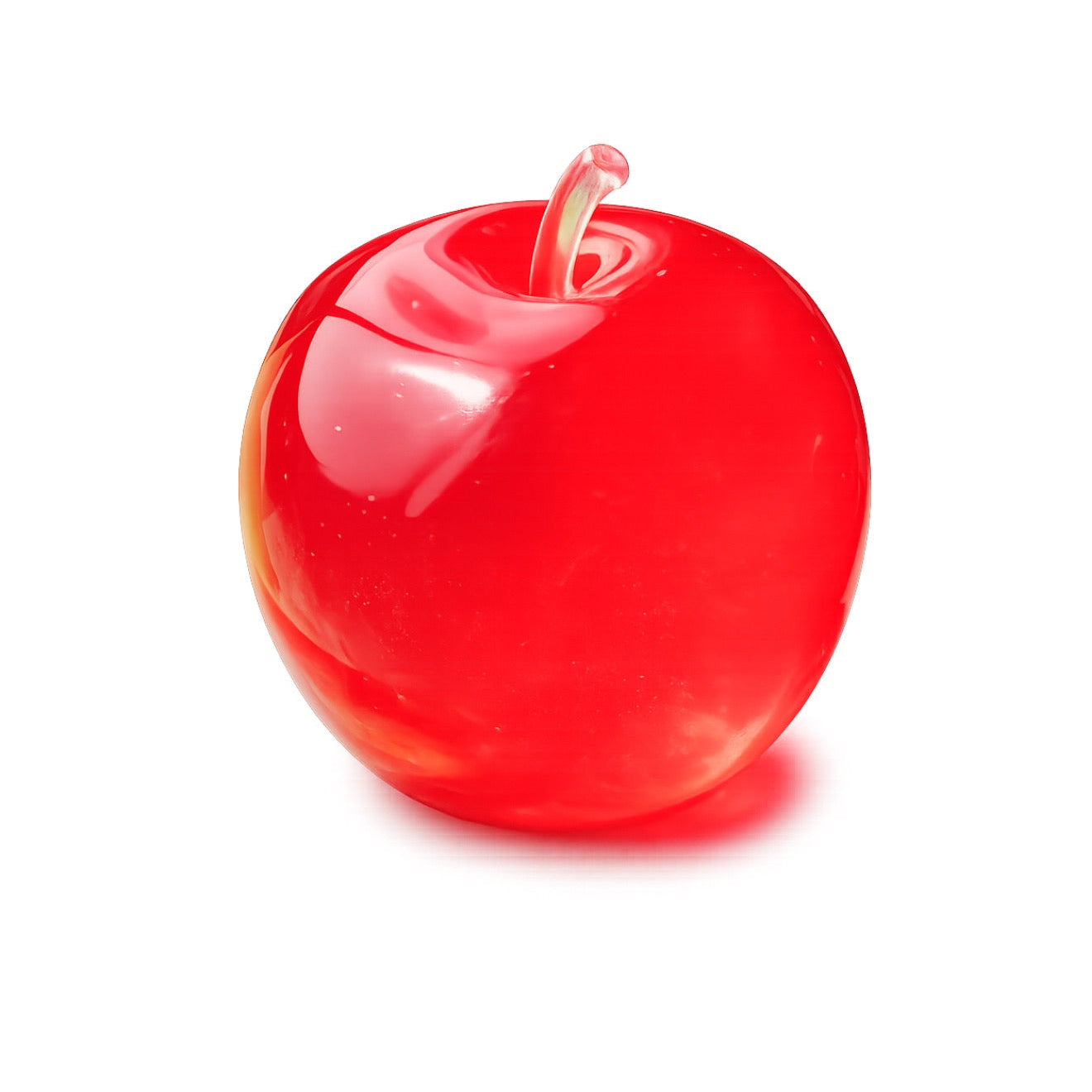 🍎 Coconut Oil Red Apple Squishy