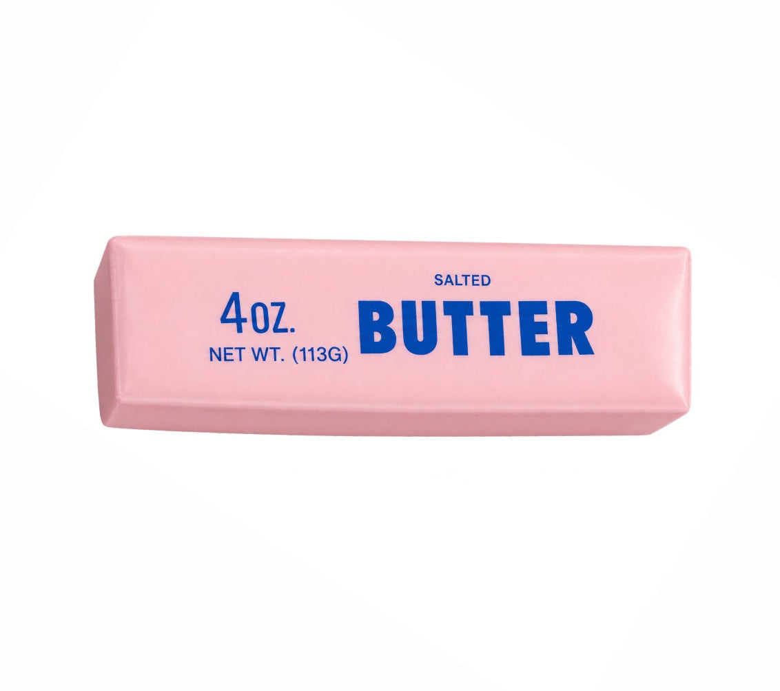🍓Crunchy Strawberry Butter Bar Squishy