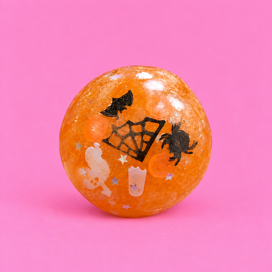 🧡 Slushy Halloween Ball Squishy
