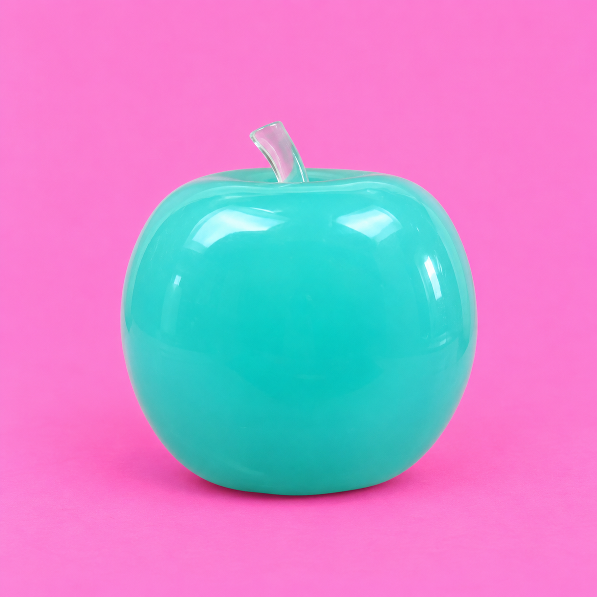🩵 Jumbo Teal Mouldable Apple Squishy