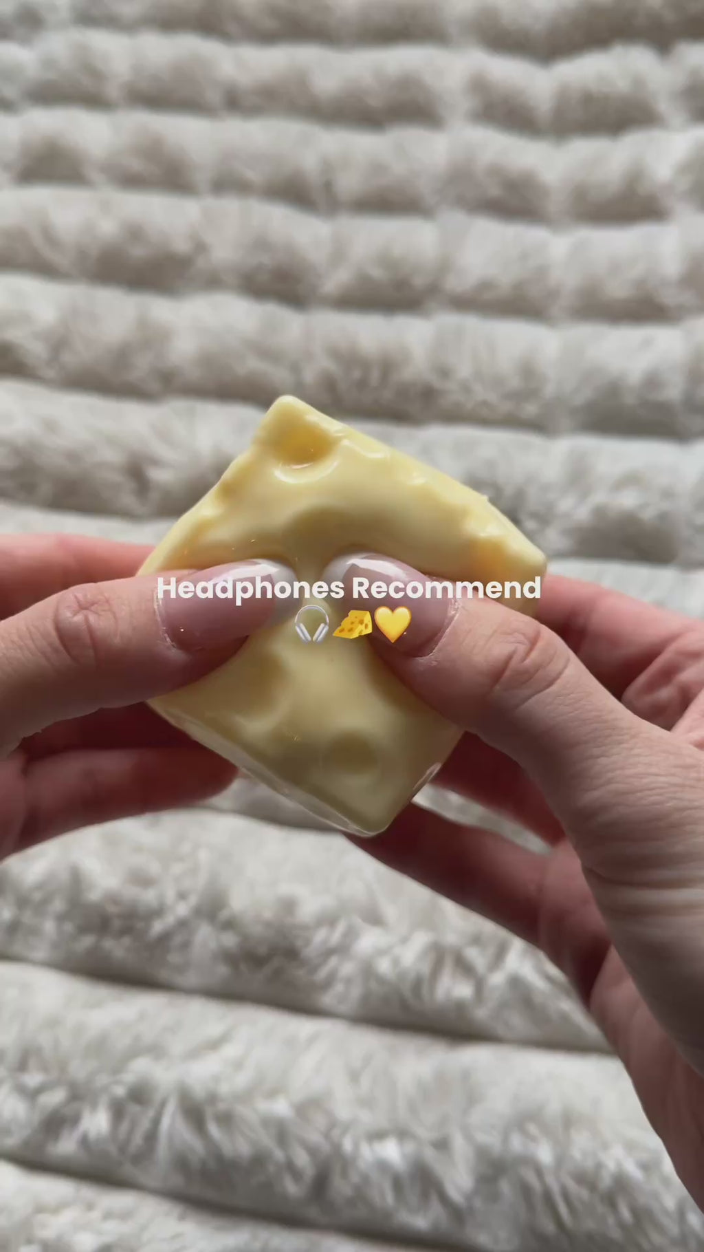 🧀 Mini Crunchy Original Cheese Squishy