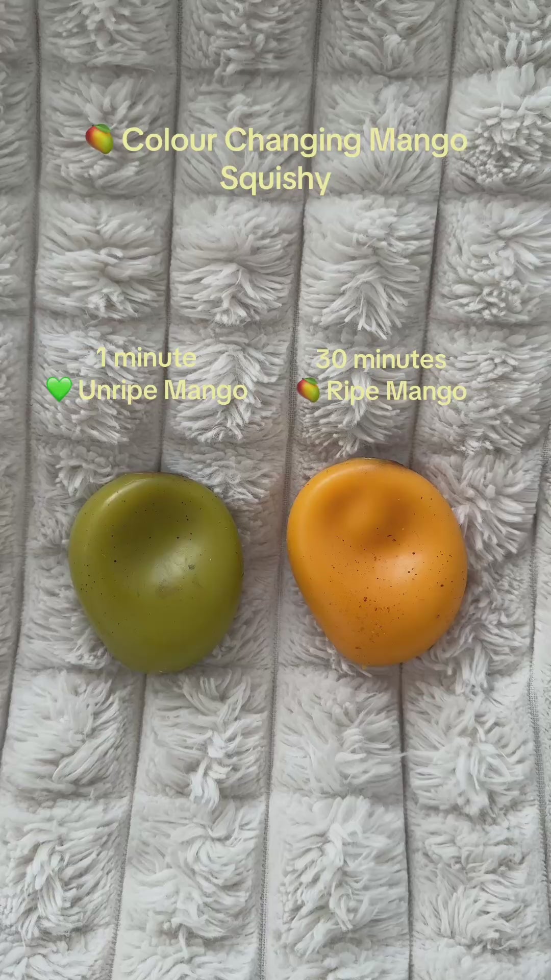 🥭 Colour Changing Mango Squishy
